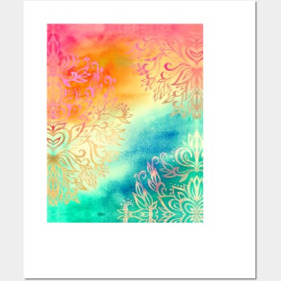 Watercolor Wonderland Posters and Art